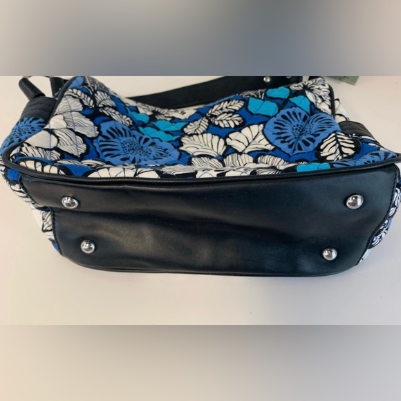 Vera Bradley Emily Satchel Purse Blue Bayou - Picture 10 of 10